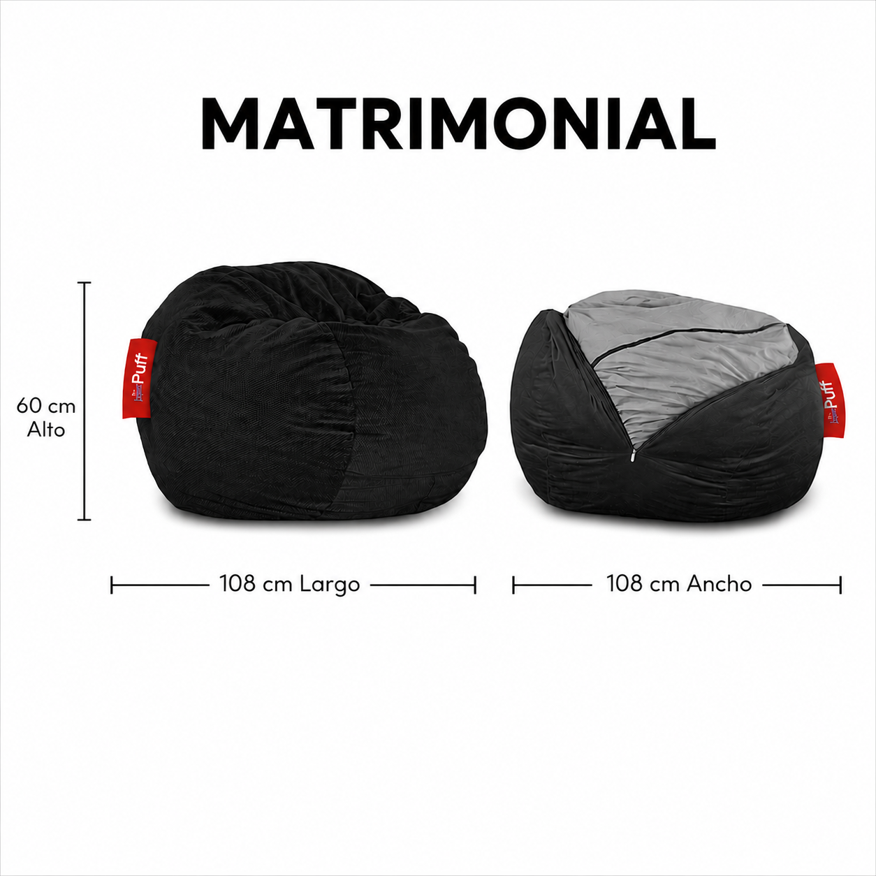 Puff Cama Matrimonial