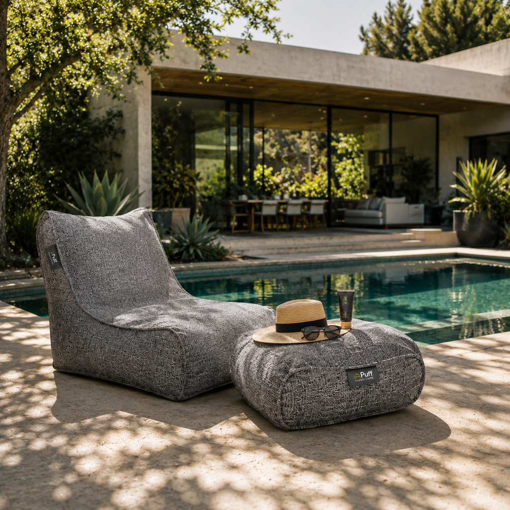 Lounge Con Taburete