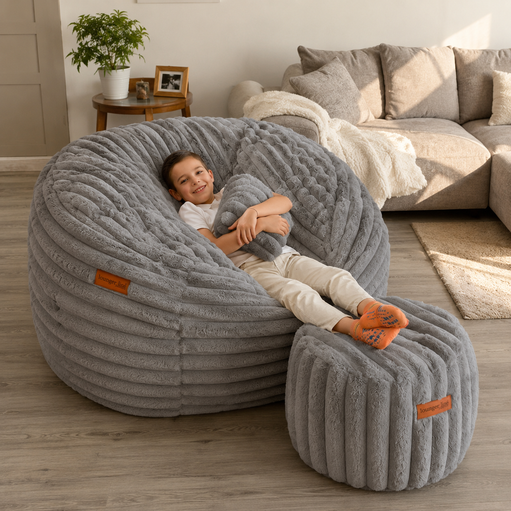 Puff Jumbo Lux con Taburete