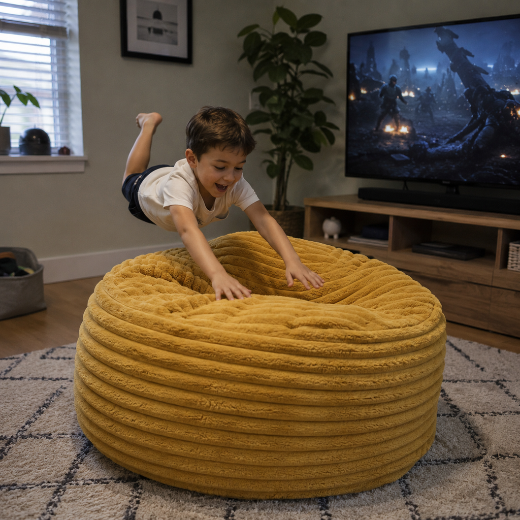 Puff Jumbo Lux con Cojín