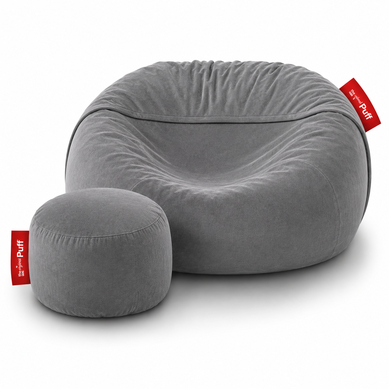 Puff Cama Matrimonial c/Taburete