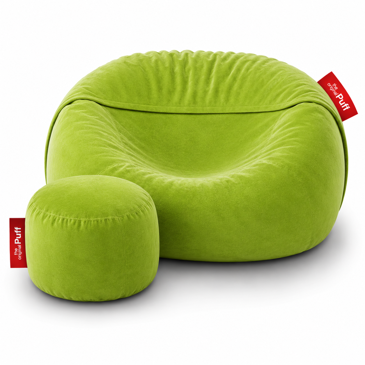 Puff Cama Matrimonial c/Taburete