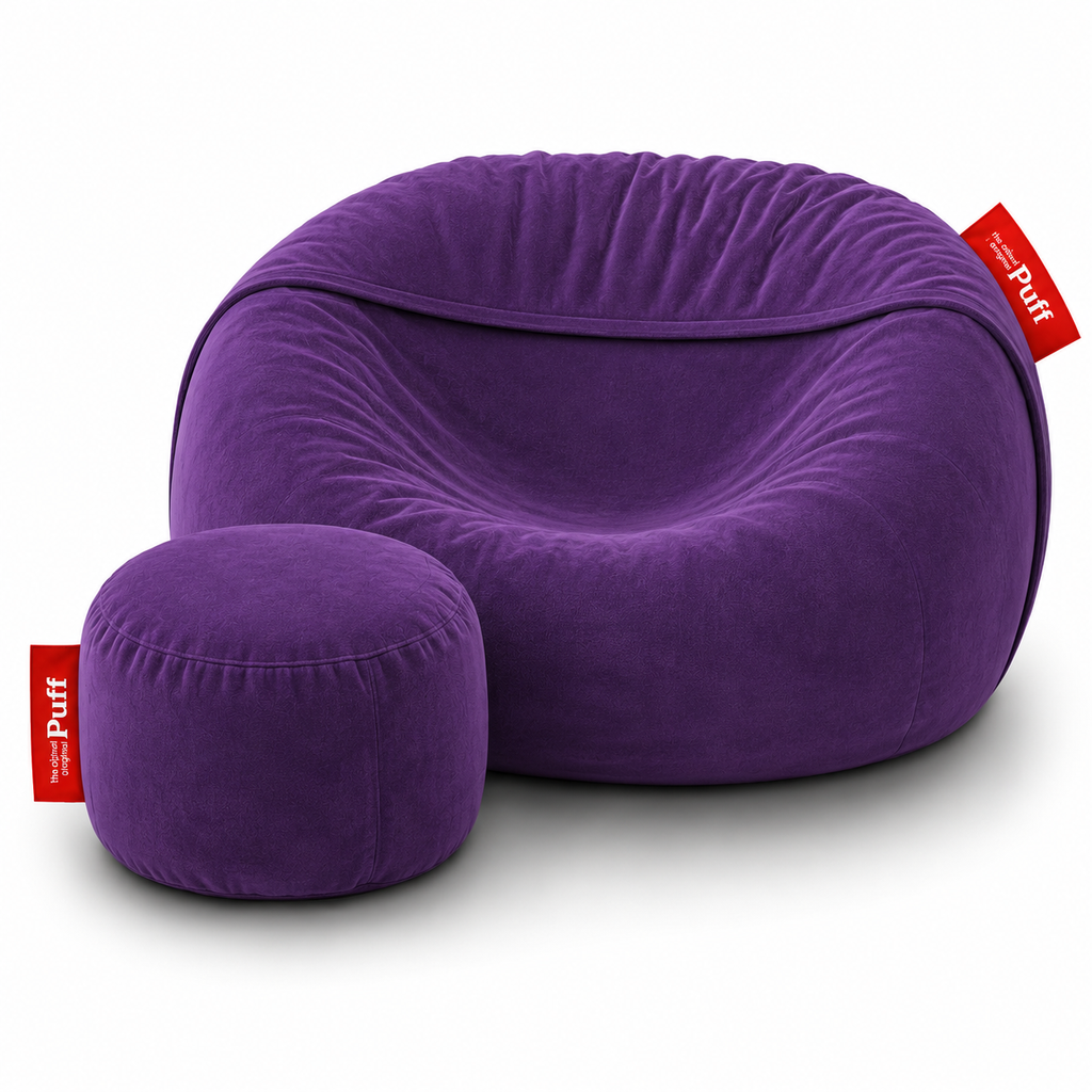 Puff Cama Individual c/Taburete