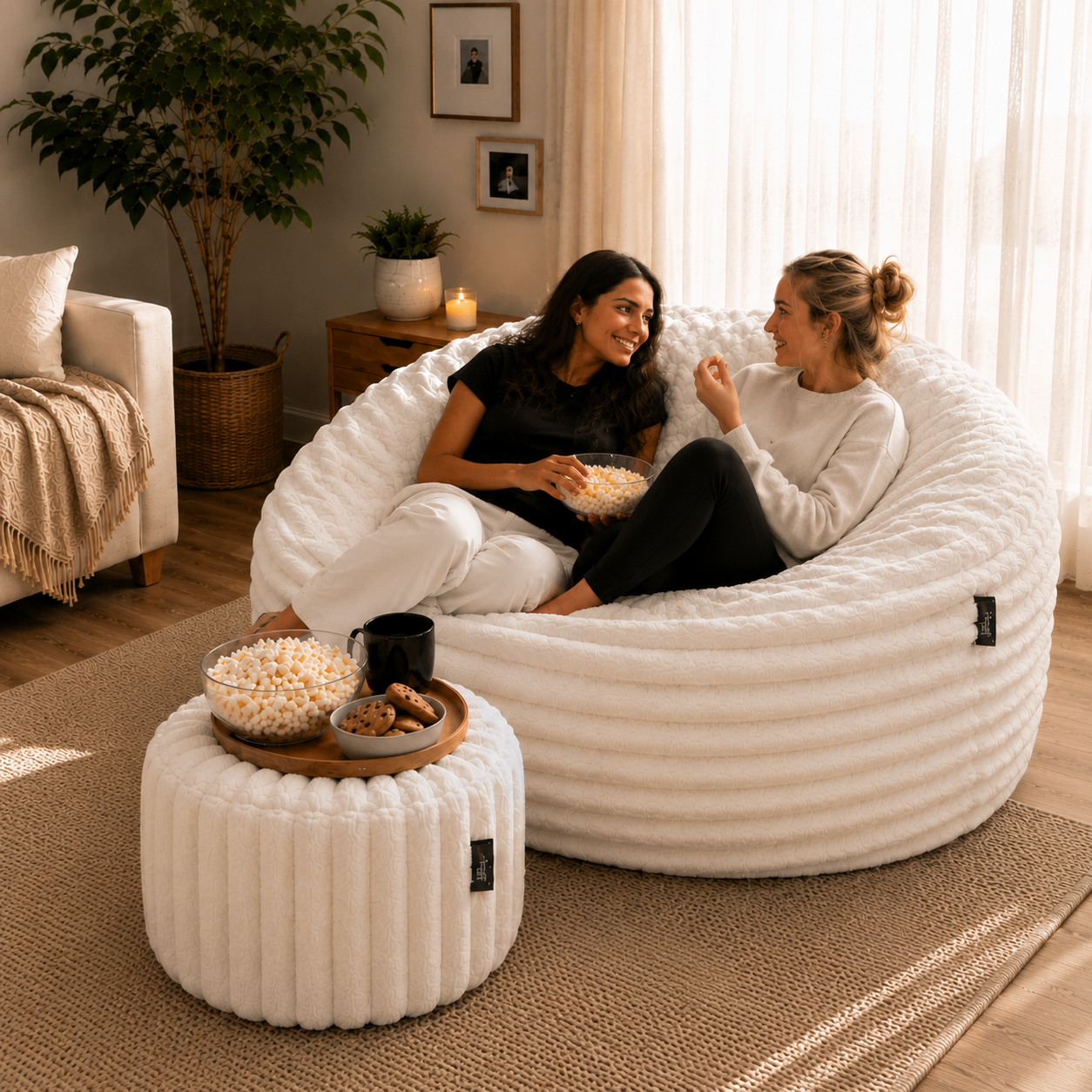 Puff Jumbo Lux c/Taburete