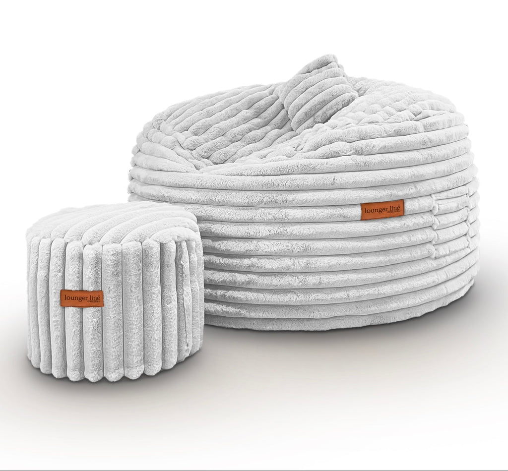 Puff Jumbo Lux con Taburete