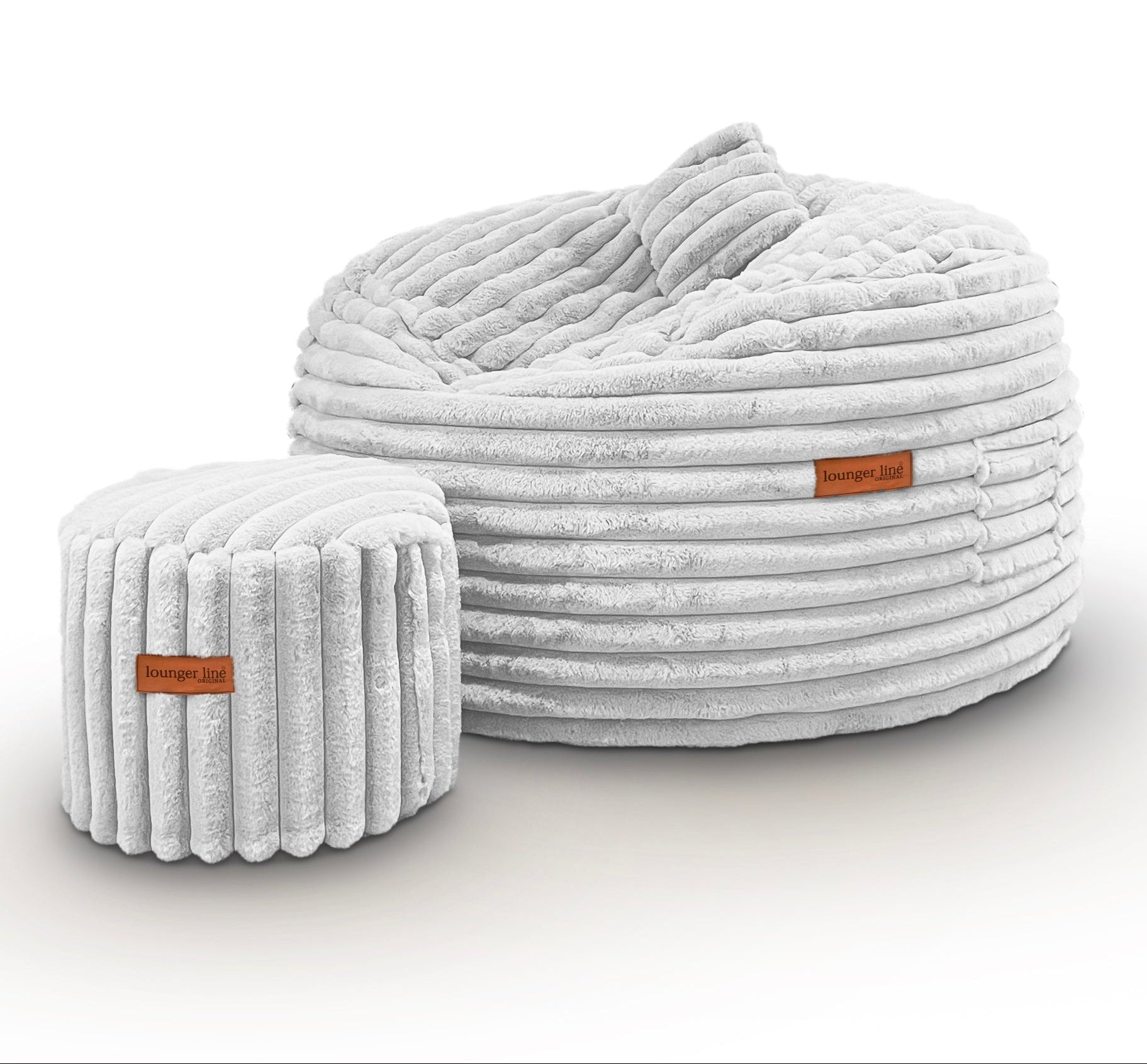 Puff Jumbo Lux con Taburete