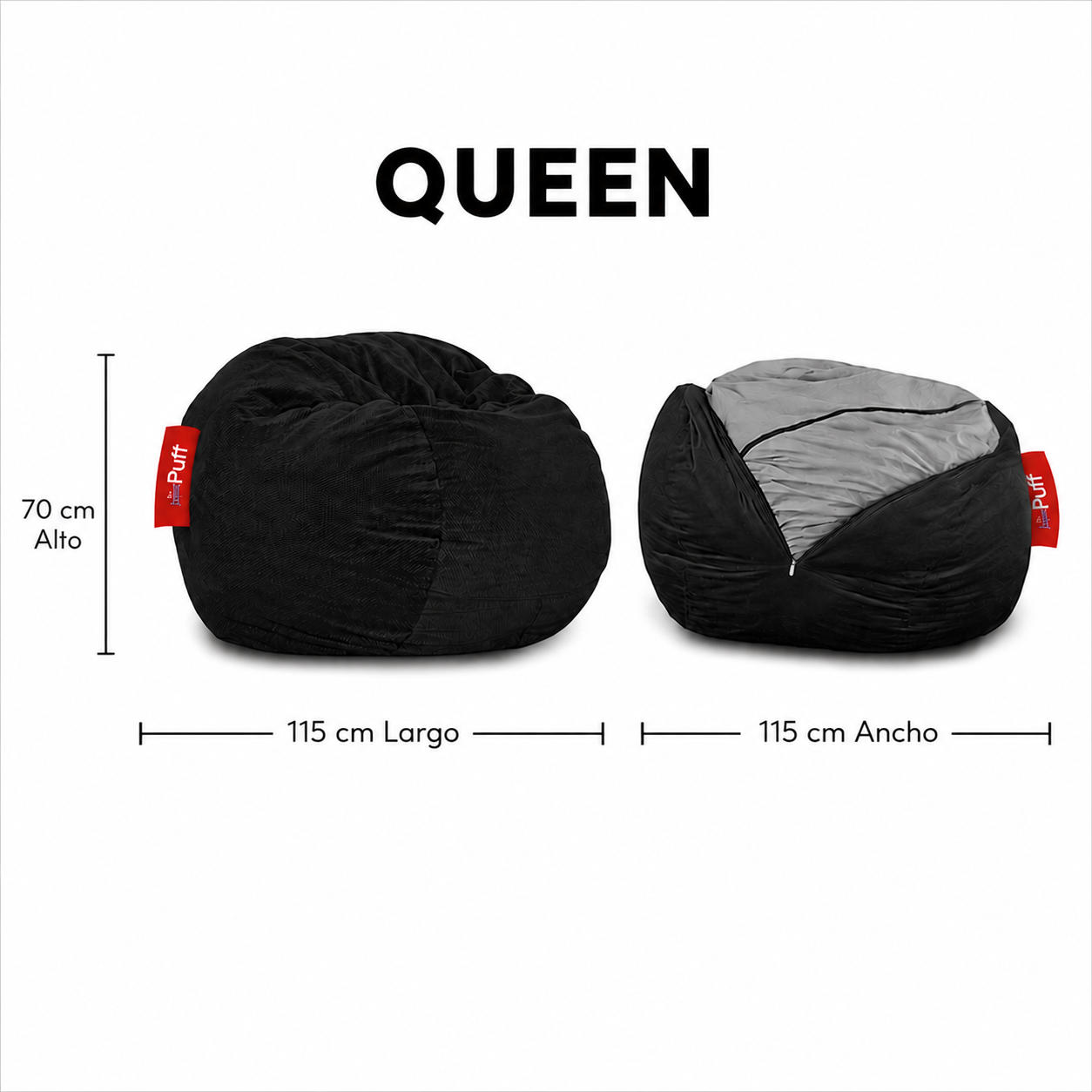 Puff Cama Queen